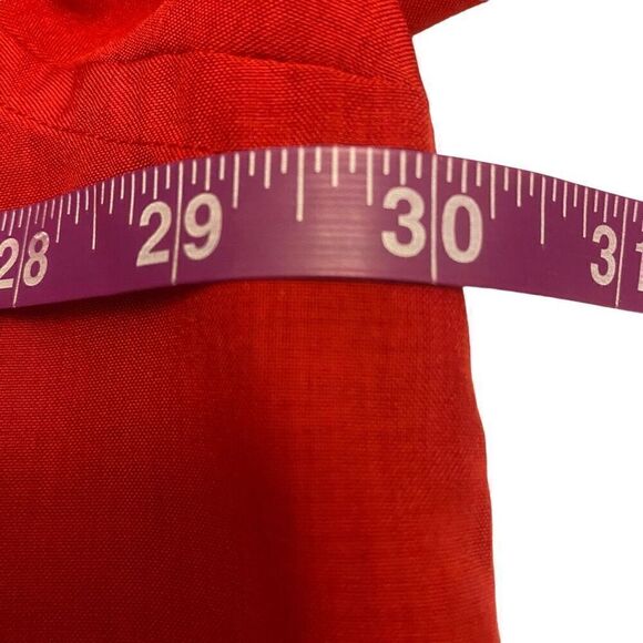 Oobe Chikfila Red Long Sleeve Button Down Team Member Shirt Sz 3XL - Picture 10 of 12